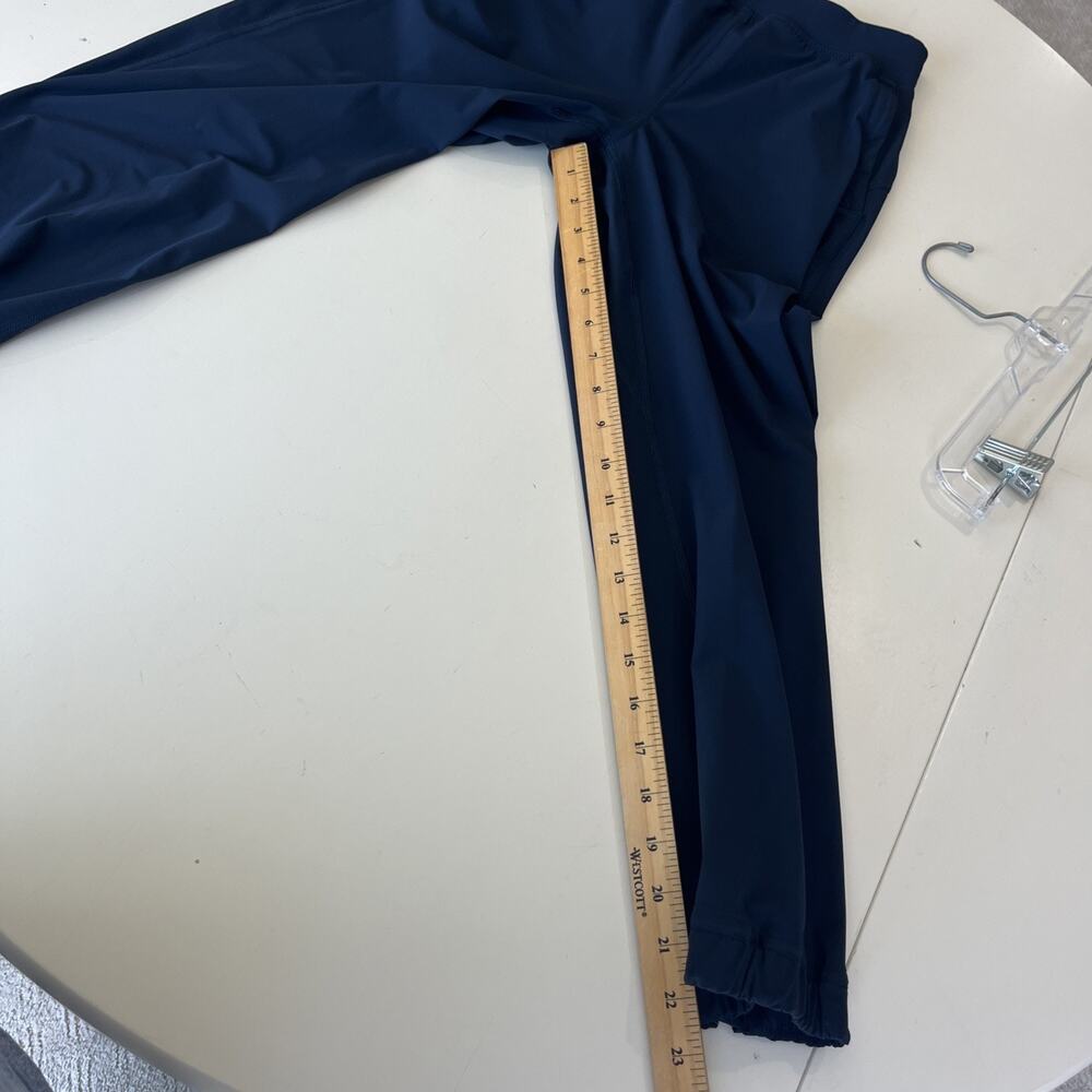 Lululemon Women's Lightweight Joggers Navy Size 2 Zip Ankle Pockets Nylon Wickin - Picture 6 of 11